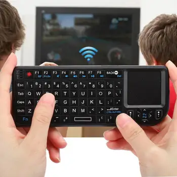 Mini Wireless Keyboard USB Portable Black Multi-Function Ultra-Thin Backlit 100RF 2.4G
Mini Wireless Keyboard USB Portable Black Multi-Function Ultra-Thin Backlit 100RF 2.4G