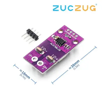 50A Hall Current Sensor Module Linear Analog AC DC Current Sensor ACS758LCB-050B High Accuracy for RC Model DIY Arduino
50A Hall Current Sensor Module Linear Analog AC DC Current Sensor ACS758LCB-050B High Accuracy for RC Model DIY Arduino