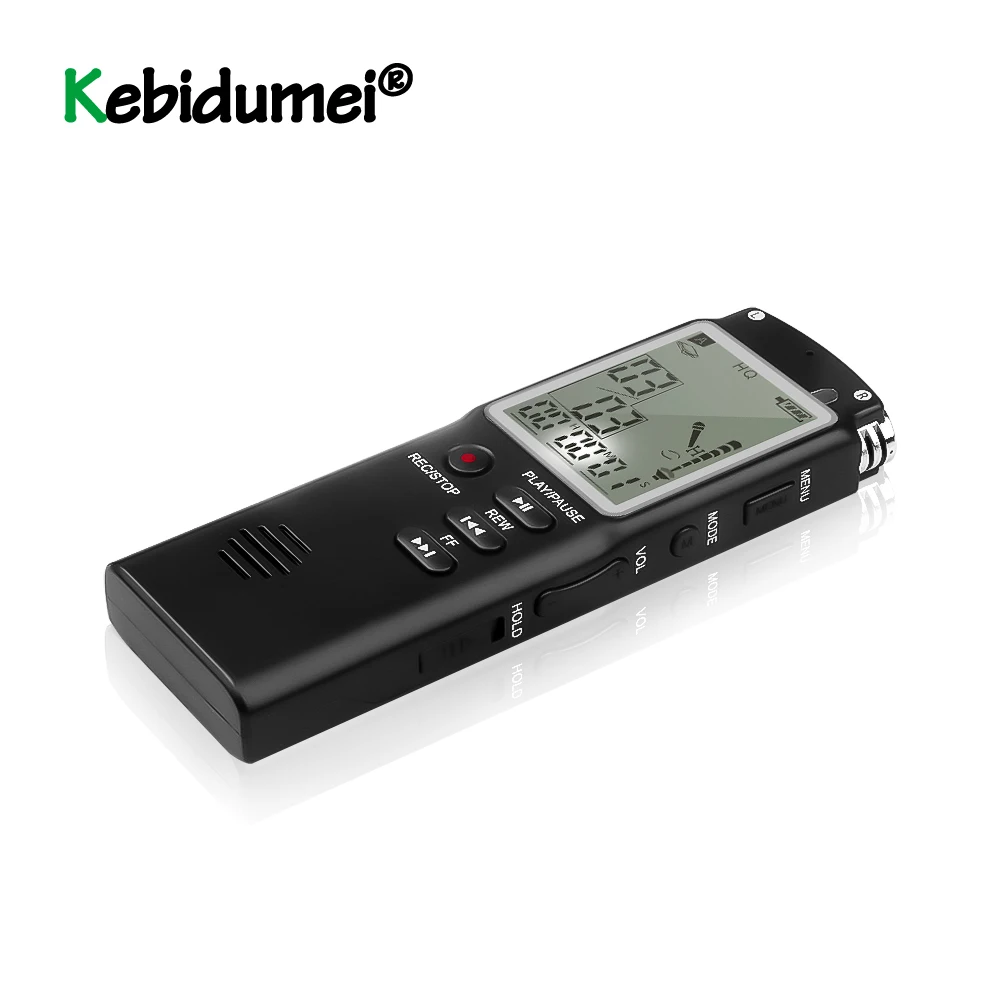 Professional 8GB Voice Recorder USB MP3 Player Dictaphone Digital Audio Interview Recorder With VAR/VOR
Professional 8GB Voice Recorder USB MP3 Player Dictaphone Digital Audio Interview Recorder With VAR/VOR