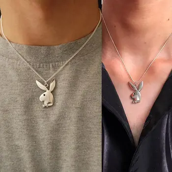 2020 New Fashion Women Fashion Cute Long Ear Bunny Pendant Gold Necklaces Charm Playboy Necklace Party Jewelry Collier Femme
2020 New Fashion Women Fashion Cute Long Ear Bunny Pendant Gold Necklaces Charm Playboy Necklace Party Jewelry Collier Femme