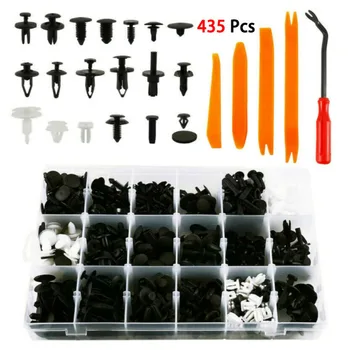 435pcs Vehicle Rivet Fasteners Clips Auto Push Pin For Ford Toyota Honda Auto Fastener Clip Plastic Replacements
435pcs Vehicle Rivet Fasteners Clips Auto Push Pin For Ford Toyota Honda Auto Fastener Clip Plastic Replacements