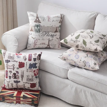 Cotton Linen Throw Pillow Case 45*45 Retro Printing Pillow Covers Decorative Sofa Cushion Cover with Hidden Zipper Home Decor
Cotton Linen Throw Pillow Case 45*45 Retro Printing Pillow Covers Decorative Sofa Cushion Cover with Hidden Zipper Home Decor