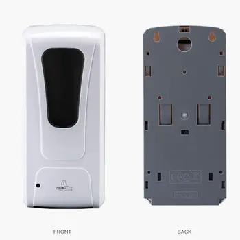 1000ml Wall-mount Soap Dispenser Automatic IR Sensor Touchless Hand Disinfection 449C
1000ml Wall-mount Soap Dispenser Automatic IR Sensor Touchless Hand Disinfection 449C