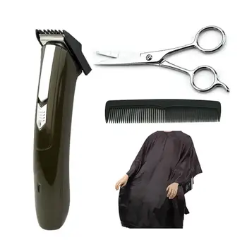 Professional Electric Hair Clipper USB Rechargeable Hair Trimmer with Optional Hair Styling Cape Comb and Scissors for Daily Hai
Professional Electric Hair Clipper USB Rechargeable Hair Trimmer with Optional Hair Styling Cape Comb and Scissors for Daily Hai