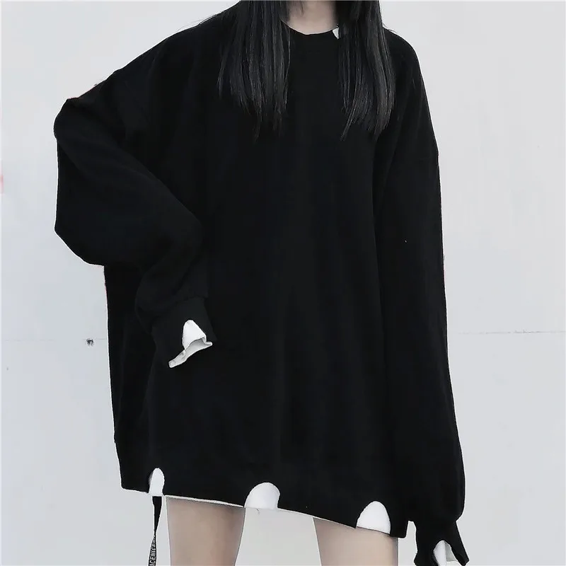 Spring/Autumn/Winter Oversized Sweater Street Trend Irregular Fake Two Piece Fashion Pullover Casual Versatile Sports Couple Top
Spring/Autumn/Winter Oversized Sweater Street Trend Irregular Fake Two Piece Fashion Pullover Casual Versatile Sports Couple Top