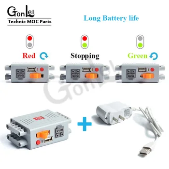 NEW Long Life Lithium Battery Power Function MOC Techinc Mechanical Battery Box Building Blocks Fit for PF Parts
NEW Long Life Lithium Battery Power Function MOC Techinc Mechanical Battery Box Building Blocks Fit for PF Parts