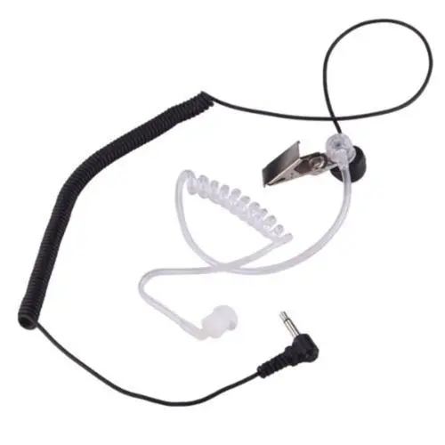 Ordinary 3.5mm Single Listen/Receive Only Covert Acoustic Tube Earpiece Headset For Two Way Radio Speaker Mic Microphone
Ordinary 3.5mm Single Listen/Receive Only Covert Acoustic Tube Earpiece Headset For Two Way Radio Speaker Mic Microphone