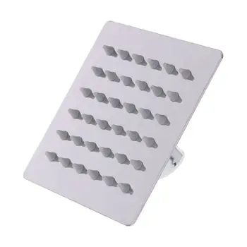 Stainless Steel Square Showerhead Ultra-thin Rainfall Shower Head Chrome Finish P31E 
Stainless Steel Square Showerhead Ultra-thin Rainfall Shower Head Chrome Finish P31E