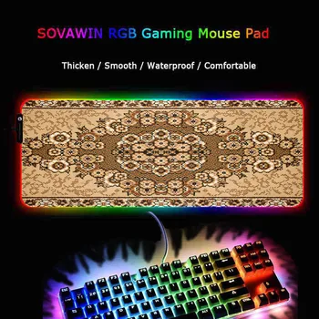 Persian Carpet Large Mouse Pad Colorful Lockedge Mouse Mat Keyboard Mat Table Mat Desk Mat for Notebook Laptop Gamer Mousepad
Persian Carpet Large Mouse Pad Colorful Lockedge Mouse Mat Keyboard Mat Table Mat Desk Mat for Notebook Laptop Gamer Mousepad