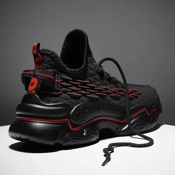 New Thick Sole Damping Running Shoes Men 2020 Spring Chunky Sneakers Knit Breathable Outdoor Jogging Walking Sneakers Men Sports
New Thick Sole Damping Running Shoes Men 2020 Spring Chunky Sneakers Knit Breathable Outdoor Jogging Walking Sneakers Men Sports