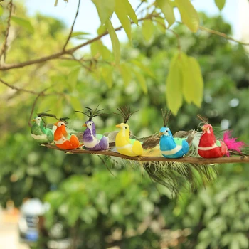 12pcs Model Artificial Birds Office Home Decoration Bird Garden Decorative Prop Home Garden Decoration Ornament
12pcs Model Artificial Birds Office Home Decoration Bird Garden Decorative Prop Home Garden Decoration Ornament