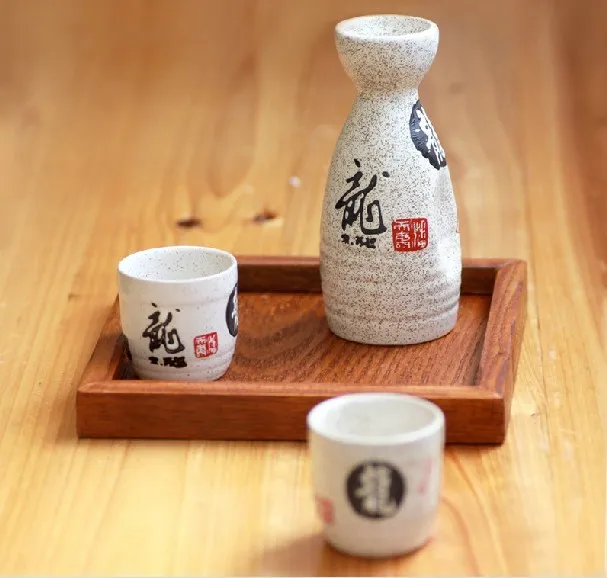 

Прозрачный кувшин для белого вина в японском стиле, фарфоровый керамический набор для бара, подарок для вина, ежедневное использование