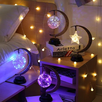 Led Stars Moon Light Rattan Ball Apple Christmas Lamps Children Birthday Gift Handmade Hemp Rope USB Wrought Iron Night Light
Led Stars Moon Light Rattan Ball Apple Christmas Lamps Children Birthday Gift Handmade Hemp Rope USB Wrought Iron Night Light