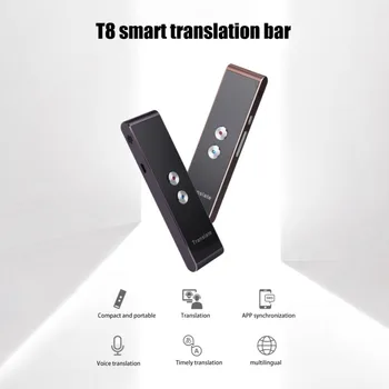 T8 Voice Speech Smart Translator Bar Two-Way Real Time 30 Multi-Language Translation For Travelling Learning Business Meet
T8 Voice Speech Smart Translator Bar Two-Way Real Time 30 Multi-Language Translation For Travelling Learning Business Meet