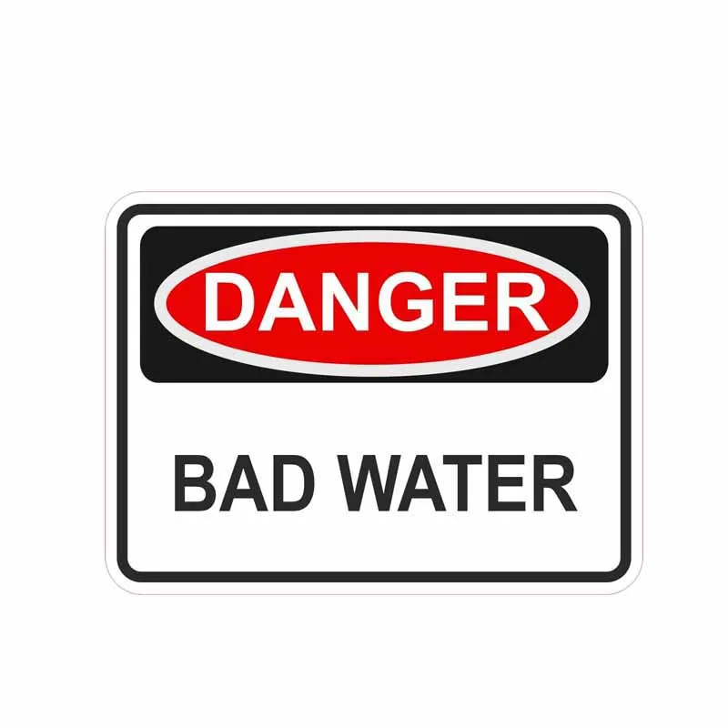 Hot Sell Personality Danger Bad Water Stickers Decals Window Vinyl Windshield Accessories Auto Decorative Stickers PVC 14CM*10CM
Hot Sell Personality Danger Bad Water Stickers Decals Window Vinyl Windshield Accessories Auto Decorative Stickers PVC 14CM*10CM