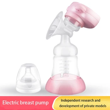 Real Bubee single or double electric breast pump Hot and cold pad nipple with baby bottle Powerful breast pump for breastfeeding
Real Bubee single or double electric breast pump Hot and cold pad nipple with baby bottle Powerful breast pump for breastfeeding