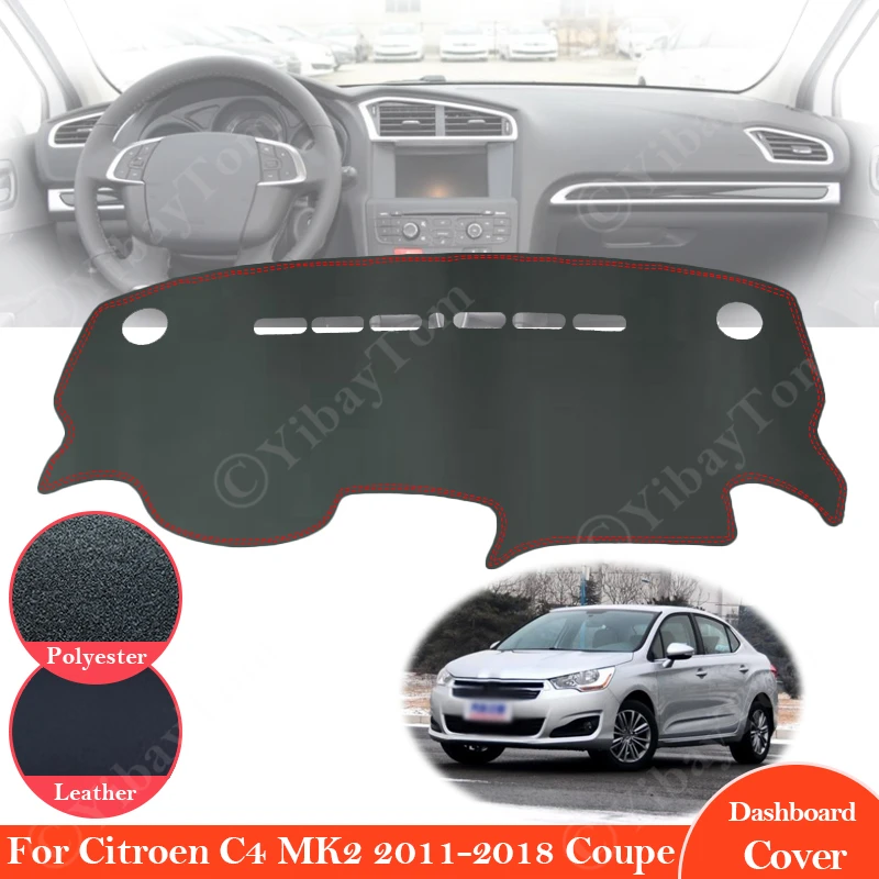 Нескользящий кожаный коврик для Citroen C4 MK2 2011 ~ 2018, накладка на приборную панель, солнцезащитный козырек, аксессуары для Dashmat Coupe 2014 2015 2016 2017
Нескользящий кожаный коврик для Citroen C4 MK2 2011 ~ 2018, накладка на приборную панель, солнцезащитный козырек, аксессуары для Dashmat Coupe 2014 2015 2016 2017