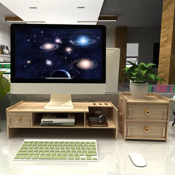 Monitor Stand Wooden Riser Support Keyboard And Mouse Storage Desk Organizer Desktop Storage Rack Drawer New Arrival Hot Sale
Monitor Stand Wooden Riser Support Keyboard And Mouse Storage Desk Organizer Desktop Storage Rack Drawer New Arrival Hot Sale