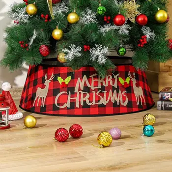 Christmas Tree Skirt 30-Inch Diameter Base Christmas Tree Collar Tree Base Cover Christmas Party Home Decoration New Year
Christmas Tree Skirt 30-Inch Diameter Base Christmas Tree Collar Tree Base Cover Christmas Party Home Decoration New Year