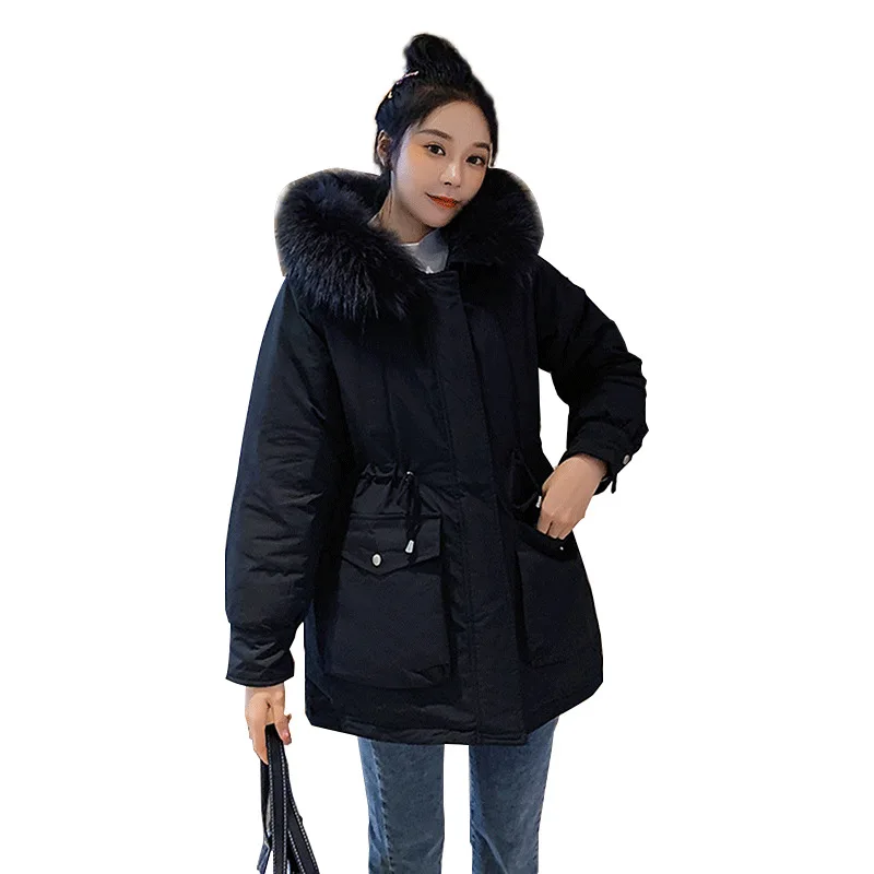 2019 New Style Winter plus Cotton INS down Coat Cotton-padded Jacket Students Mid-length Cotton-padded Clothes Fur Collar Thick
2019 New Style Winter plus Cotton INS down Coat Cotton-padded Jacket Students Mid-length Cotton-padded Clothes Fur Collar Thick