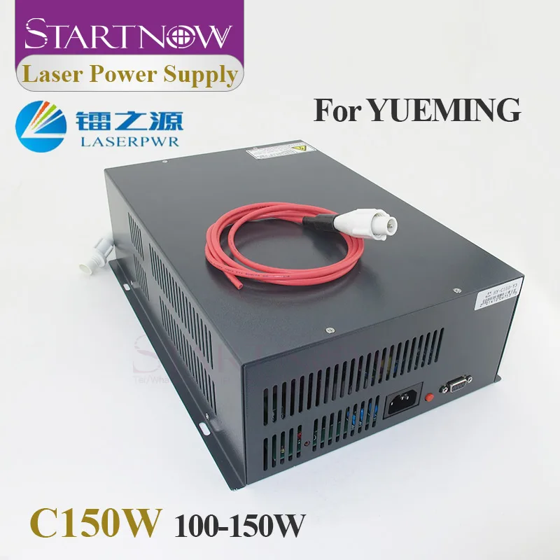 Startnow HY-C150 CO2 Laser Power Supply 100W 150W High Voltage 110V 220V Co2 Laser Source For Yueming CMA Laser Cutting Machine
Startnow HY-C150 CO2 Laser Power Supply 100W 150W High Voltage 110V 220V Co2 Laser Source For Yueming CMA Laser Cutting Machine