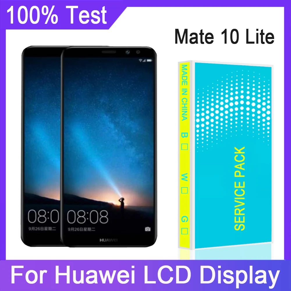 5 9 дюймов дисплей с рамкой Замена для Huawei Mate 10 Lite ЖК сенсорный экран дигитайзер