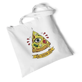 Lychee Girls Pizza Print Women Canvas Bag Female Shoulder Bags Shopping Bag Tote Package Reusable Foldable Eco Grocery Totes 
Lychee Girls Pizza Print Women Canvas Bag Female Shoulder Bags Shopping Bag Tote Package Reusable Foldable Eco Grocery Totes