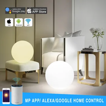 Dia15/20/25/30CM WiFi Smart Life Ball Lamp Mobile APP Control RGB LED Dimmable USB Night Light Google Home Alexa Voice Control
Dia15/20/25/30CM WiFi Smart Life Ball Lamp Mobile APP Control RGB LED Dimmable USB Night Light Google Home Alexa Voice Control