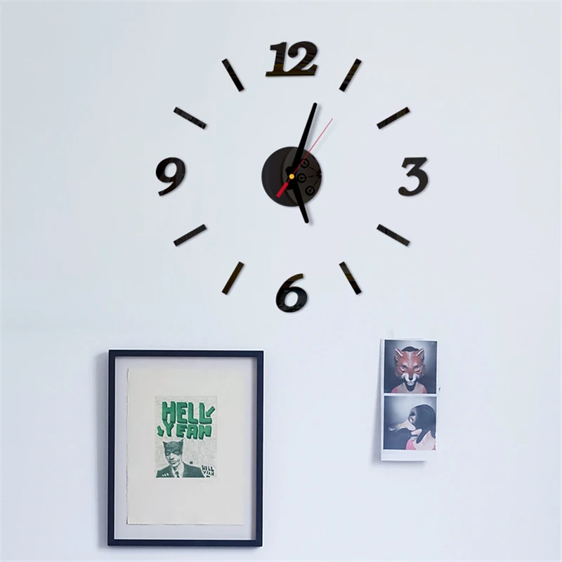 Small Wall Clock Acrylic DIY Mirror Wall Clocks 3d Minimalist Art Personality Home Office Wall Sticker Clock Modern Design Decor
Small Wall Clock Acrylic DIY Mirror Wall Clocks 3d Minimalist Art Personality Home Office Wall Sticker Clock Modern Design Decor