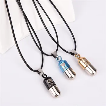 Stainless Steel Cremation Save Love Can Open Pills Pendant Necklace Ash Holder Mini Keepsake Jewelry
Stainless Steel Cremation Save Love Can Open Pills Pendant Necklace Ash Holder Mini Keepsake Jewelry