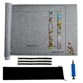 Puzzle Roll Up Mat Jigsaw Fun Game Storage Pad Blanket for Adults Fun 26x46inch HUG-Deals
Puzzle Roll Up Mat Jigsaw Fun Game Storage Pad Blanket for Adults Fun 26x46inch HUG-Deals
