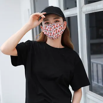 1pc Ice Silk Mask Female Sunscreen Dustproof Cotton Breathable Masks Cute Print Windproof Mouth Mask Face Masks Care 
1pc Ice Silk Mask Female Sunscreen Dustproof Cotton Breathable Masks Cute Print Windproof Mouth Mask Face Masks Care
