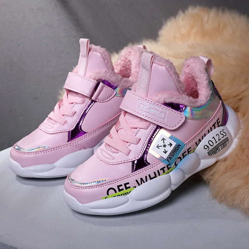 Girls' Shoes 2019 New Style Autumn & Winter Leather Waterproof Little Girl Cotton-padded Shoes with Velvet Children Sports Shoes
Girls' Shoes 2019 New Style Autumn & Winter Leather Waterproof Little Girl Cotton-padded Shoes with Velvet Children Sports Shoes