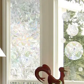 3D Static Decorative Privacy Window Glass Film Sticker Stained Anti UV Self-adhesive Rainbow Stickers Home Decor
3D Static Decorative Privacy Window Glass Film Sticker Stained Anti UV Self-adhesive Rainbow Stickers Home Decor
