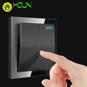 86 type Switch socket black real glass and frosted resin 1 2 3 4 gang 1 2 way switch TV computer telephone socket household
86 type Switch socket black real glass and frosted resin 1 2 3 4 gang 1 2 way switch TV computer telephone socket household