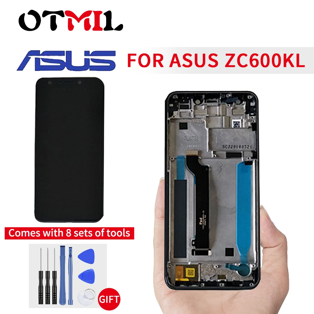 6.0" Original For Asus ZenFone 5 Lite 2018 ZC600KL LCD Display Touch Screen Digitizer with Frame For Zenfone 5Q LCD X017DA S630
6.0" Original For Asus ZenFone 5 Lite 2018 ZC600KL LCD Display Touch Screen Digitizer with Frame For Zenfone 5Q LCD X017DA S630