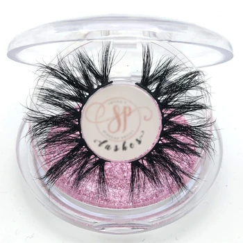 Put Logo 10/20/30/50 Pairs Wholesale Eyelashes Transparent Band False Eyelash Crisscross 3D Mink Lashes Handmade Eye Lashes