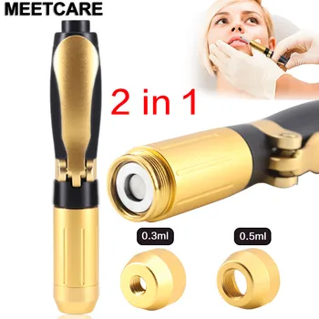 2 in 1 Hyaluron Pen High Pressure Hyaluronic Acid Pen High density Metal for Anti Wrinkle Lifting Lip Meso Gun Lip Injection
2 in 1 Hyaluron Pen High Pressure Hyaluronic Acid Pen High density Metal for Anti Wrinkle Lifting Lip Meso Gun Lip Injection