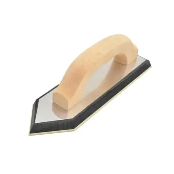 New Pointed Handheld Concrete Trowel with Wooden Handle Plastering Spatula Tile Tool
New Pointed Handheld Concrete Trowel with Wooden Handle Plastering Spatula Tile Tool
