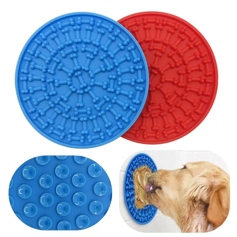 Silicone Dog Feeding Lick Mat Pet Dog Feeder Bowl For Bath Distraction Easy Grooming Dog Bath Buddy Slow Food Sucker Lick Pad
Silicone Dog Feeding Lick Mat Pet Dog Feeder Bowl For Bath Distraction Easy Grooming Dog Bath Buddy Slow Food Sucker Lick Pad