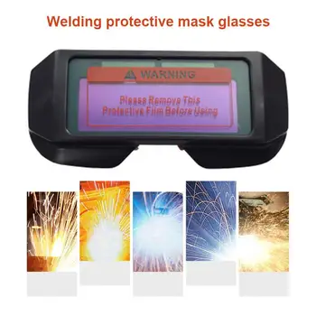 Welding Glasses Eyes Goggle Solar Panels Anti-Glare Anti-Scratch Anti-Collision Automatic Dimming Lens 1/25000S Powered Black
Welding Glasses Eyes Goggle Solar Panels Anti-Glare Anti-Scratch Anti-Collision Automatic Dimming Lens 1/25000S Powered Black