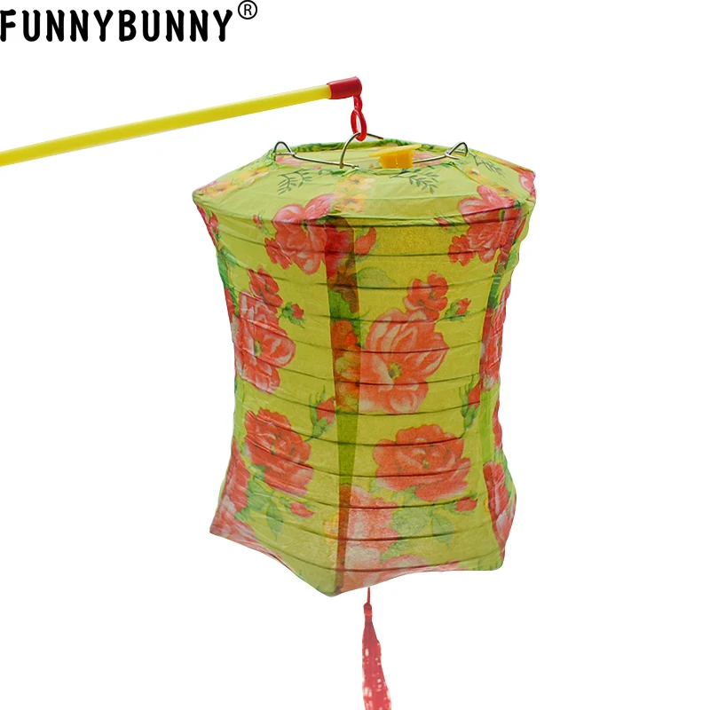 FUNNYBUNNY портативные полые бумажные фонарики светодиодные шестиугольные