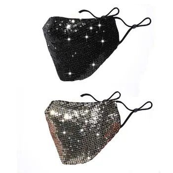 3PCS Female Sequins Face Mouth Mask Anti-dust Haze Flu Respirator Reusable Adult Bling Bling Face Mask Fashion Breathable Mask 
3PCS Female Sequins Face Mouth Mask Anti-dust Haze Flu Respirator Reusable Adult Bling Bling Face Mask Fashion Breathable Mask