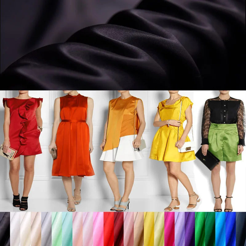 100%Genuine Silk Multicolor Pure Silk Satin Fabric 16 Momme Charmeuse Silk Fabric for Sewing Dress Shirt
100%Genuine Silk Multicolor Pure Silk Satin Fabric 16 Momme Charmeuse Silk Fabric for Sewing Dress Shirt
