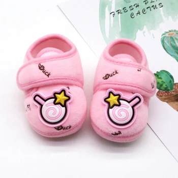 Autumn Baby Shoes Cotton Prewalker Soft Bottom Anti Slip baby shoes Infant Toddler Cartoon candy Walking Shoes
Autumn Baby Shoes Cotton Prewalker Soft Bottom Anti Slip baby shoes Infant Toddler Cartoon candy Walking Shoes