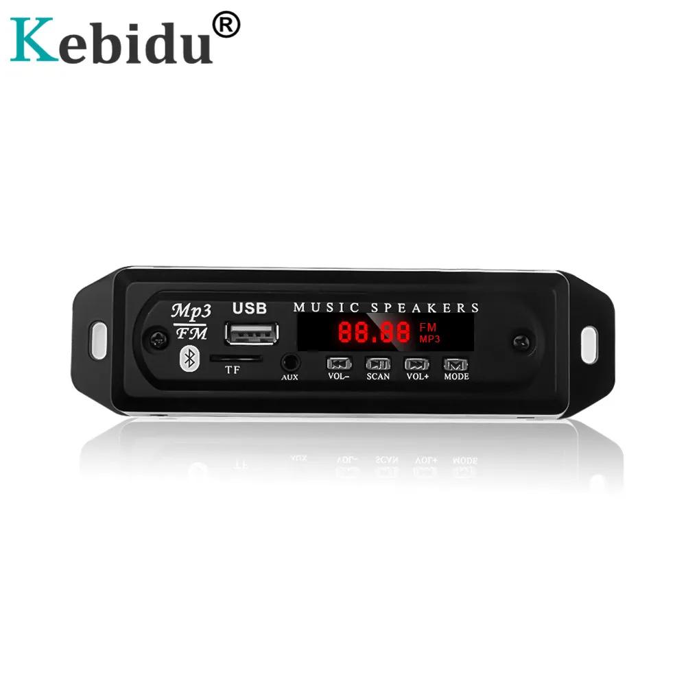 Kebidu Wireless Bluetooth MP3 Decoding Board Module 12V With Power Cable For Car Kit Support USB MP3 Player TF Card USB FM
Kebidu Wireless Bluetooth MP3 Decoding Board Module 12V With Power Cable For Car Kit Support USB MP3 Player TF Card USB FM