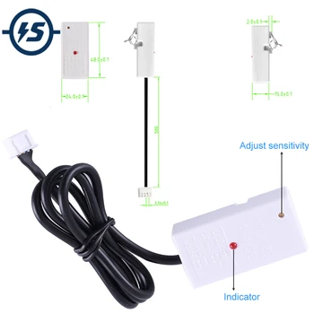 DC 5V NO Non-Contact Liquid Level Sensor 2A Driver IP66 Waterproof Water Level Detector for D5mm-10mm Pipe 
DC 5V NO Non-Contact Liquid Level Sensor 2A Driver IP66 Waterproof Water Level Detector for D5mm-10mm Pipe