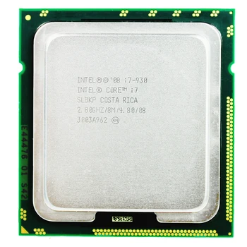 Intel Quad Core I7 930 CPU Desktop Processor i7-930 8M Cache 2.8 GHz 4.80 GT/s QPI FC LGA1366
Intel Quad Core I7 930 CPU Desktop Processor i7-930 8M Cache 2.8 GHz 4.80 GT/s QPI FC LGA1366