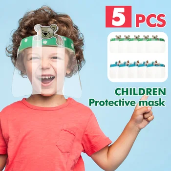 5PCS Kids Full Face Shield Mask Protective Visor Face Mask Plastic Anti Splash Anti saliva Dust-proof Full Face Cover
5PCS Kids Full Face Shield Mask Protective Visor Face Mask Plastic Anti Splash Anti saliva Dust-proof Full Face Cover