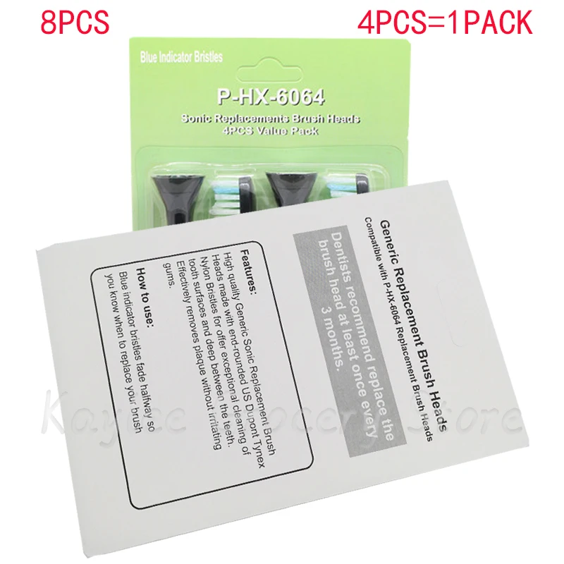 HX6064 new 8pcs Tooth Brush Replacement Heads For PH Soni care Flex Care Diamond Clean HX6902 HX6930 HX9340 HX6950 HX6710 HX6530
HX6064 new 8pcs Tooth Brush Replacement Heads For PH Soni care Flex Care Diamond Clean HX6902 HX6930 HX9340 HX6950 HX6710 HX6530